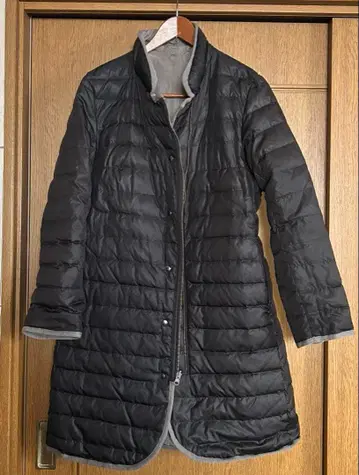 여성용 다운 코트 리버서블