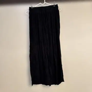 STREETWEAR SOCIETY 블랙 와이드 팬츠 S 사이즈