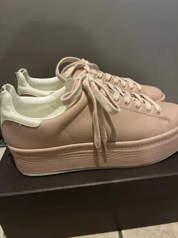 Mazell 핑크 스니커즈 지퍼 달린 밴야드 스톰