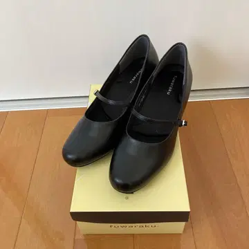 fuwareku 블랙 펌프스 FR-7203 25.0cm