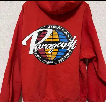 Parragraph 레드 후드티