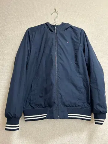 타미힐피거 리버서블 네이비 블루종