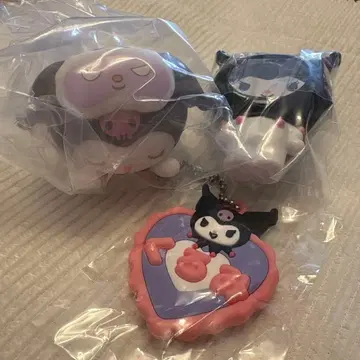 졸려! 마스코트 라이트 프레임 마스코트 이름 홀더 쿠로미 세트