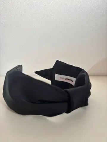 안민우 unminou 플랫 리본 머리띠
