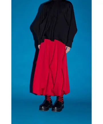 OMMO FLASK PATTERN CUT SK 레드 36