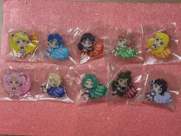 세일러문 세일러문 스토어 SD 캐릭터 아트 아크릴 배지 10종