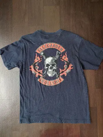 ELLEGARDEN 스컬 T셔츠 블랙 S사이즈