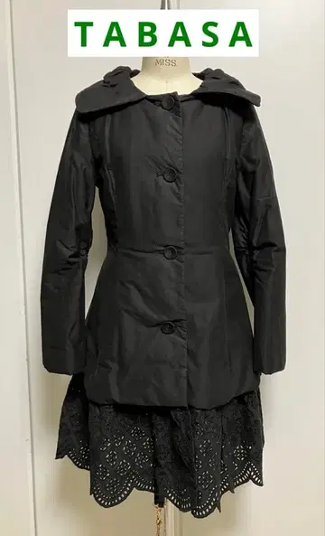 TABASA 코트 사이즈 34