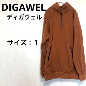 [새상품급] DIGAWEL 긴팔 티셔츠 카멜 1(S) 사이즈