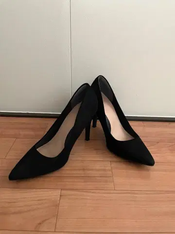 RANDA 블랙 펌프스 23.5cm