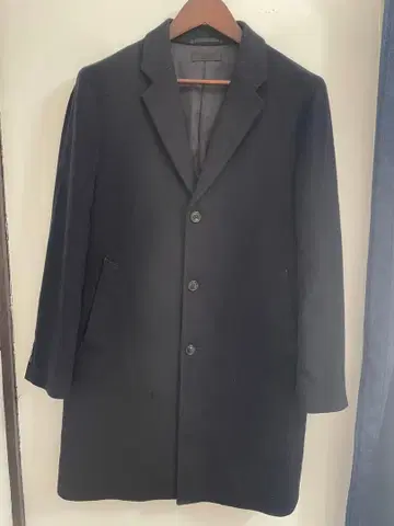 유니클로 체스터 코트 다크 네이비 M 사이즈 409337