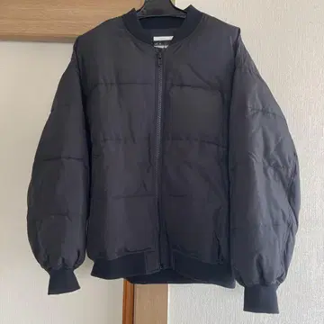 niko and - 블랙 퀼팅 자켓 사이즈 3