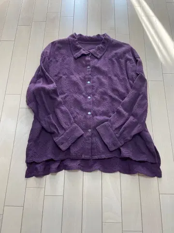 [ 새상품급 ] 블라우스  크림슨색