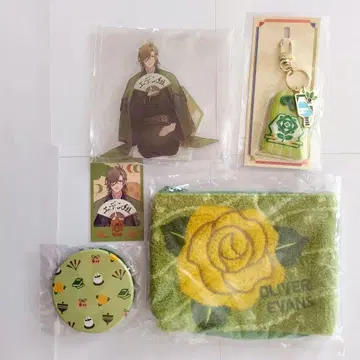 니지산지 올리버 에반스 2.5주년 파우치 아크릴 스탠드 카드 묶음 판매