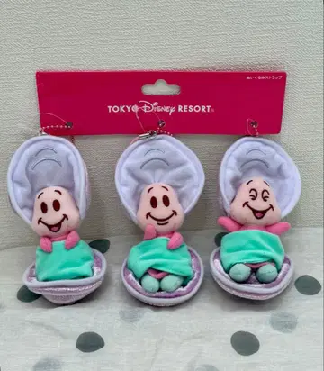 도쿄 디즈니 리조트 영 오이스터 스트랩 3개 세트