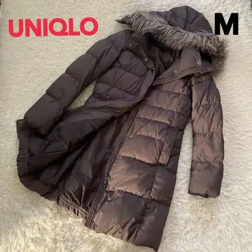 UNIQLO 다운 자켓 M 사이즈 다크 브라운