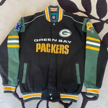 새상품급 PACKERS 바시티 자켓 패커스 NFL