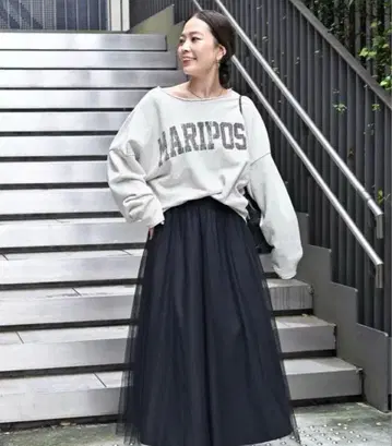 SIMPLICITE B.C STOCK 빅 로고 맨투맨