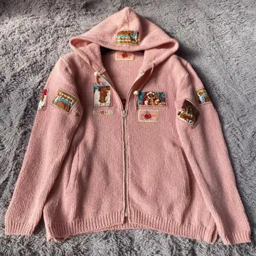 핑키앤다이안 하우스 후드티 울 핑크 크리스마스