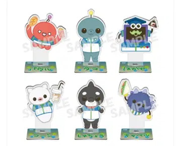 교육 방송 훼미리마트 아크릴 스탠드 캔뱃지 12종 풀 컴프 세트