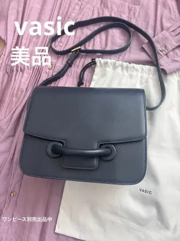 [ 새상품급 ] VASIC 숄더백 시티 미니 네이비 크로스바디