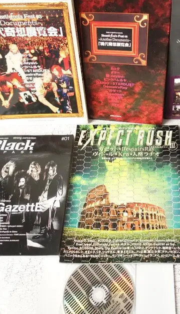 the GazettE 관련 2권 세트