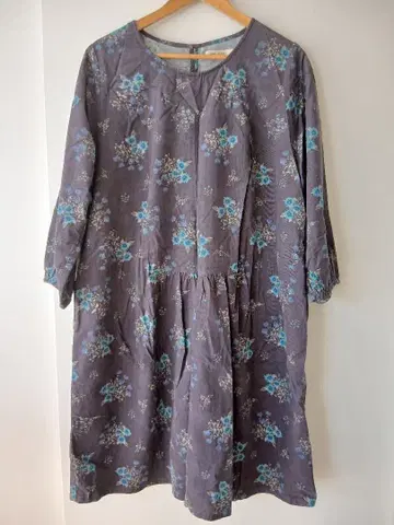 택없는 새상품 sab street 코듀로이 긴팔 원피스 19호