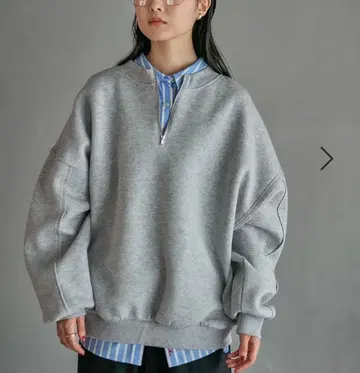 퍼프 에어 절개 BIG 풀오버 새상품