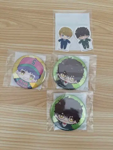 A3! 세가 럭키 쿠지 캔뱃지 스티커 세트