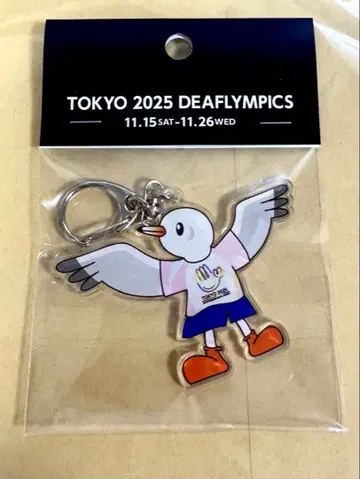 TOKYO2025 데프린림픽 유리토 아크릴 키링