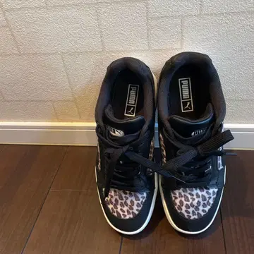 PUMA 레오파드 무늬 스니커즈 새상품급 24.0