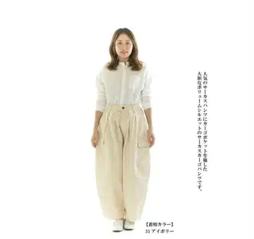 택 포함 미사용 새상품! 하베스티 서커스 카고 팬츠, 1