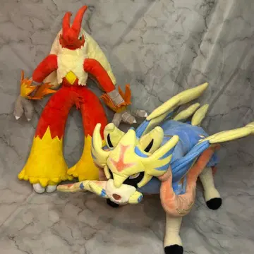 포켓몬 자시안 번치코 봉제 인형 포켓몬 센터 한정판