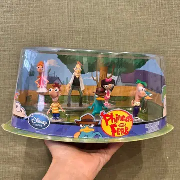[ 레어 ] 피니어스와 퍼브 디즈니 스토어 공식 피규어