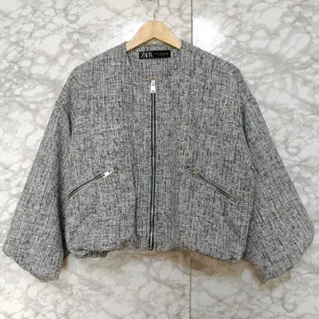 ZARA 자라 스트럭처 봄버 자켓 아우터 S