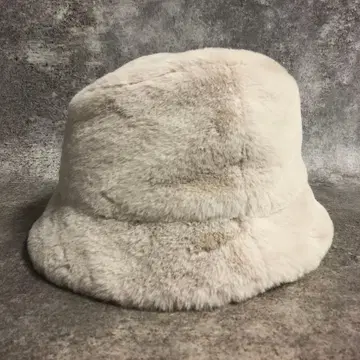 KIJIMA TAKAYUKI 페이크 퍼 버킷햇