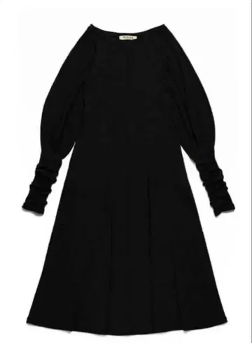 pinue 써멀 원피스 블랙 M