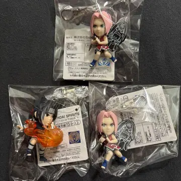 NARUTO 나루토 피규어 키링 ~우치하 사스케 하루노 사쿠라~