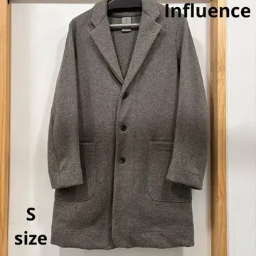 Influence 인플루언스 체스터 코트 S 사이즈 울 코트