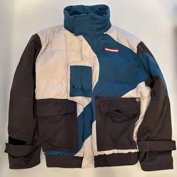 SPRAYGROUND 패치워크 다운 자켓