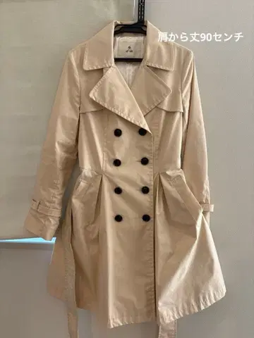 무릎 기장 트렌치코트 드레스형 7호