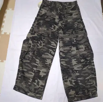 카모플라주 커브 팬츠 와이드 팬츠 배기 팬츠 와이드 배기 카모플라쥬