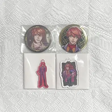 1684: 쟝켓트뱅크 원화전 메디코스 캔뱃지 아크링 키링 마츠카제