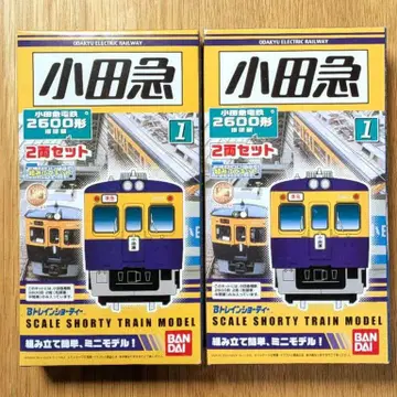 B 트레인 [ 오다큐 전철 2600형 ] 2량 x 2상자