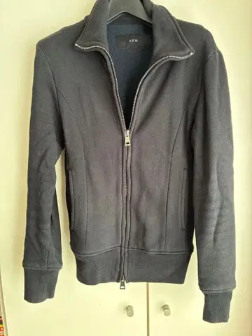 [ AKM ] 새상품급 w-sweat 집업 블랙 M사이즈