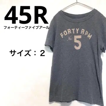 [새상품급]45R T셔츠 그레이 2(M)사이즈