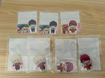 A3! 세가 럭키 쿠지 아크릴 스탠드, 스티커 세트 (봄)