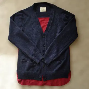 bukht 네이비 가디건 캐시미어 울