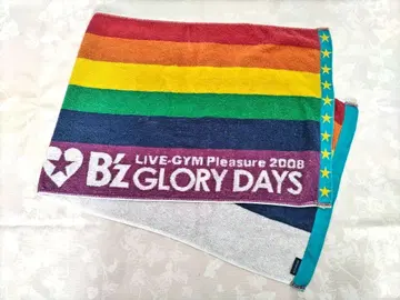 레어 B'z LIVE-GYM 2008 -GLORY DAYS- 투어 타월