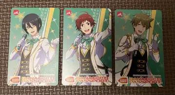 바나나 여권 카드 아이돌 마스터 Side M 3장 세트